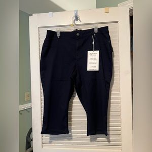 1822 better butter jeans size 20 high rise Capri